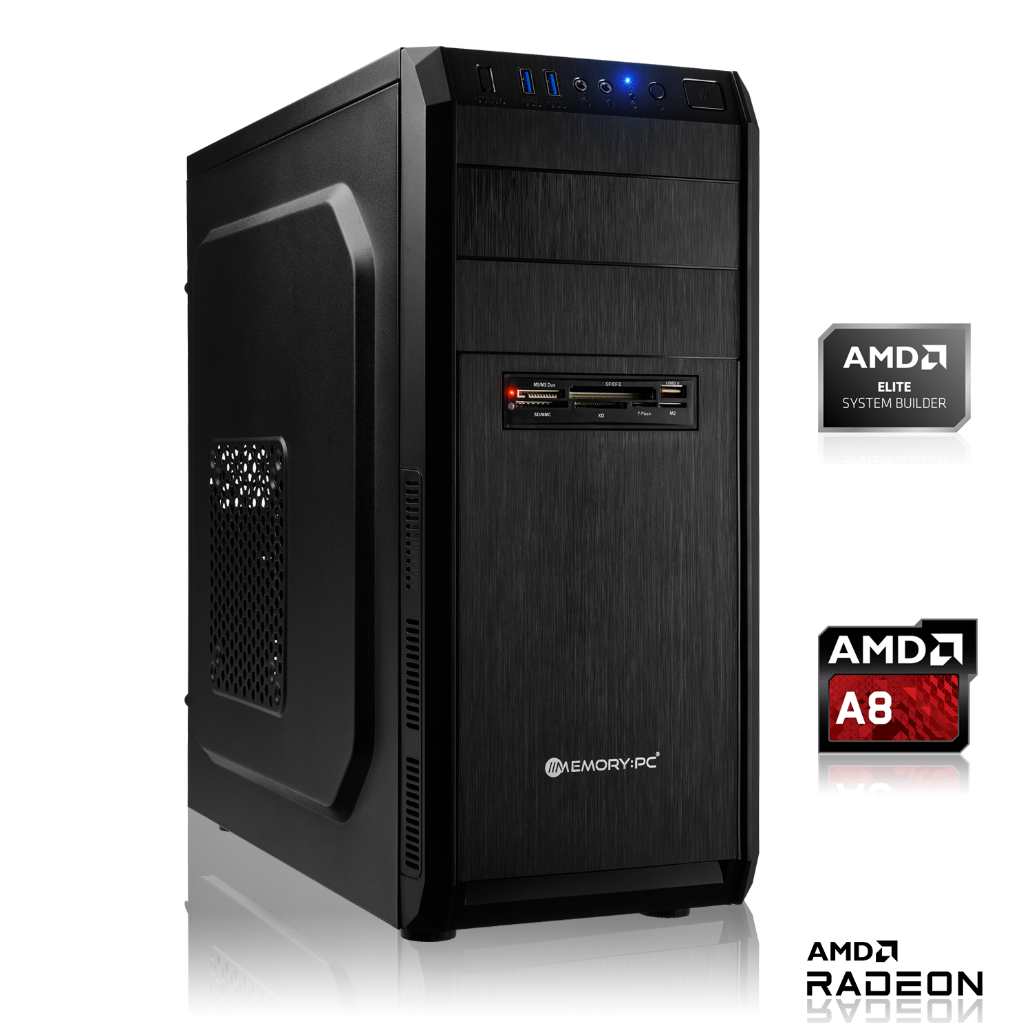 Bild von OFFICE PC AMD A8-9600 4x3.10GHz | 8GB DDR4 