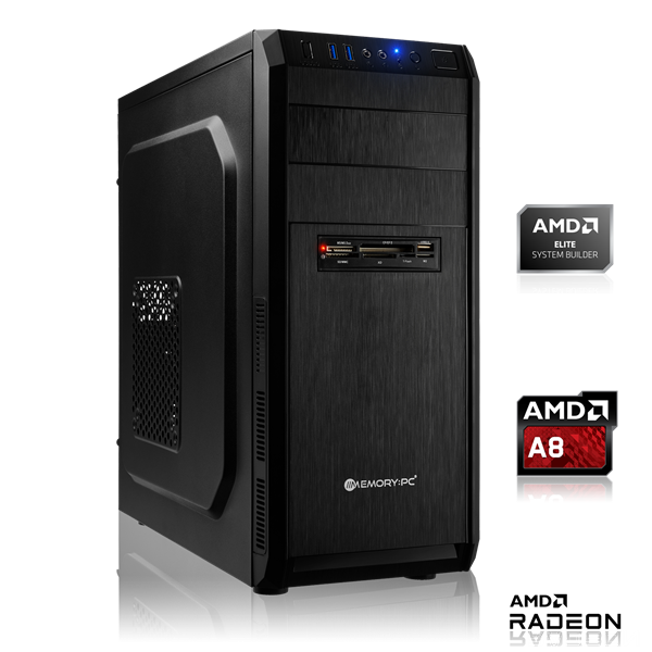 Bild von OFFICE PC AMD A8-9600 4x3.10GHz | 8GB DDR4 