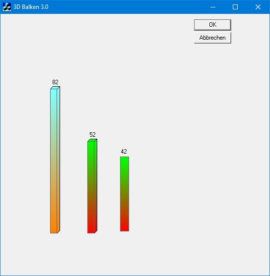 Bild von 3D-Balken 3.0